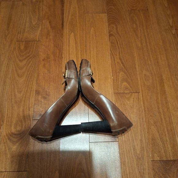 Tod’s “Jodie Morsetto” Brown Leather Pumps - Women’s Size 36 - Picture 6 of 7